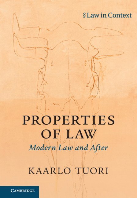 Kaarlo Tuori, Kaarlo (University of Helsinki) Tuori - Properties of Law, Häftad