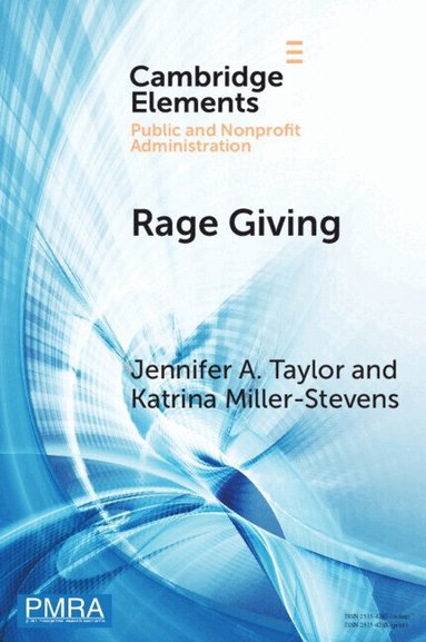 Jennifer A. Taylor, Katrina Miller-Stevens - Rage Giving, Häftad