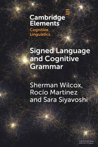 bokomslag Signed Language and Cognitive Grammar