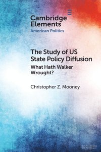 bokomslag The Study of US State Policy Diffusion