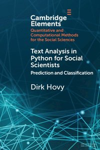 bokomslag Text Analysis in Python for Social Scientists