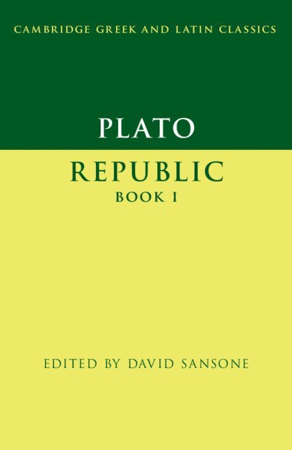 Plato: Republic Book I 1