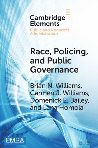 bokomslag Race, Policing, and Public Governance