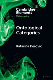 bokomslag Ontological Categories