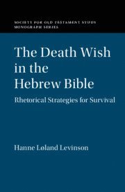 bokomslag Death Wish in the Hebrew Bible