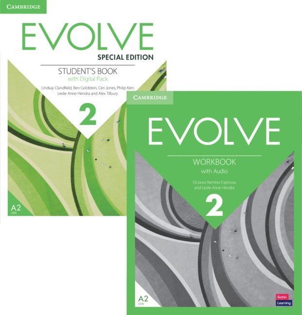 Evolve Level 2 Student's Book with Digital Pack and Workbook with Audio Special Edition 1