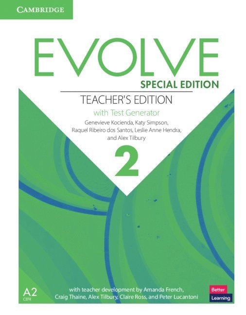 Evolve Level 2 Teacher's Edition with Test Generator Special Edition 1