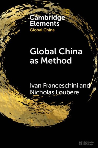 bokomslag Global China as Method