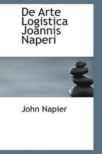 bokomslag de Arte Logistica Joannis Naperi