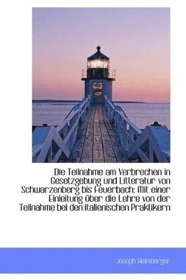 bokomslag Die Teilnahme Am Verbrechen in Gesetzgebung Und Litteratur Von Schwarzenberg Bis Feuerbach