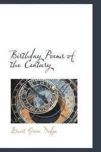 bokomslag Birthday Poems of the Century