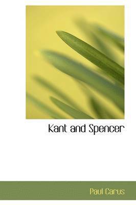 Kant and Spencer 1