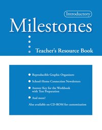 bokomslag Milestones Intro: Teacher's Resource Book