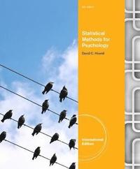 bokomslag Statistical Methods for Psychology, International Edition