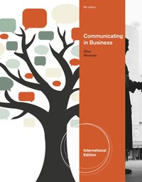 bokomslag Communicating in Business, International Edition