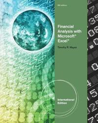 bokomslag Financial Analysis with Microsoft Excel 6th Edition