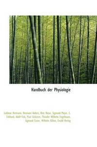 bokomslag Handbuch Der Physiologie