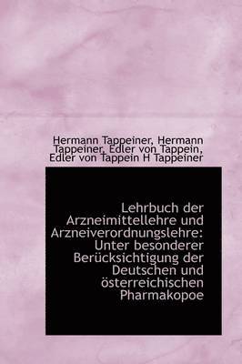 bokomslag Lehrbuch Der Arzneimittellehre Und Arzneiverordnungslehre