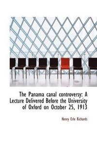 bokomslag Panama canal controversy