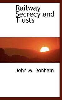 bokomslag Railway Secrecy and Trusts