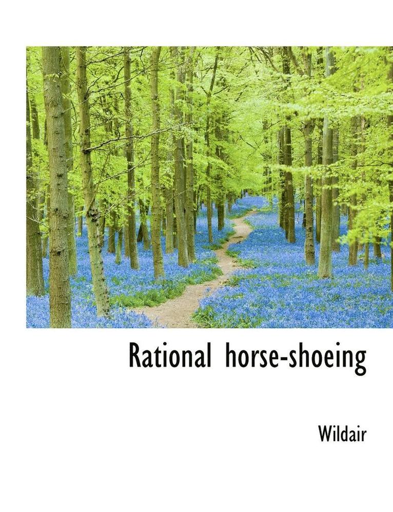 Rational Horse-Shoeing 1