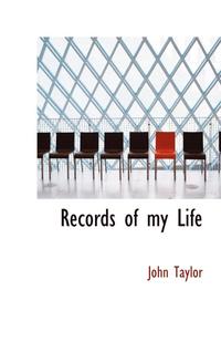 bokomslag Records of my Life