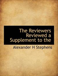 bokomslag The Reviewers Reviewed a Supplement to the