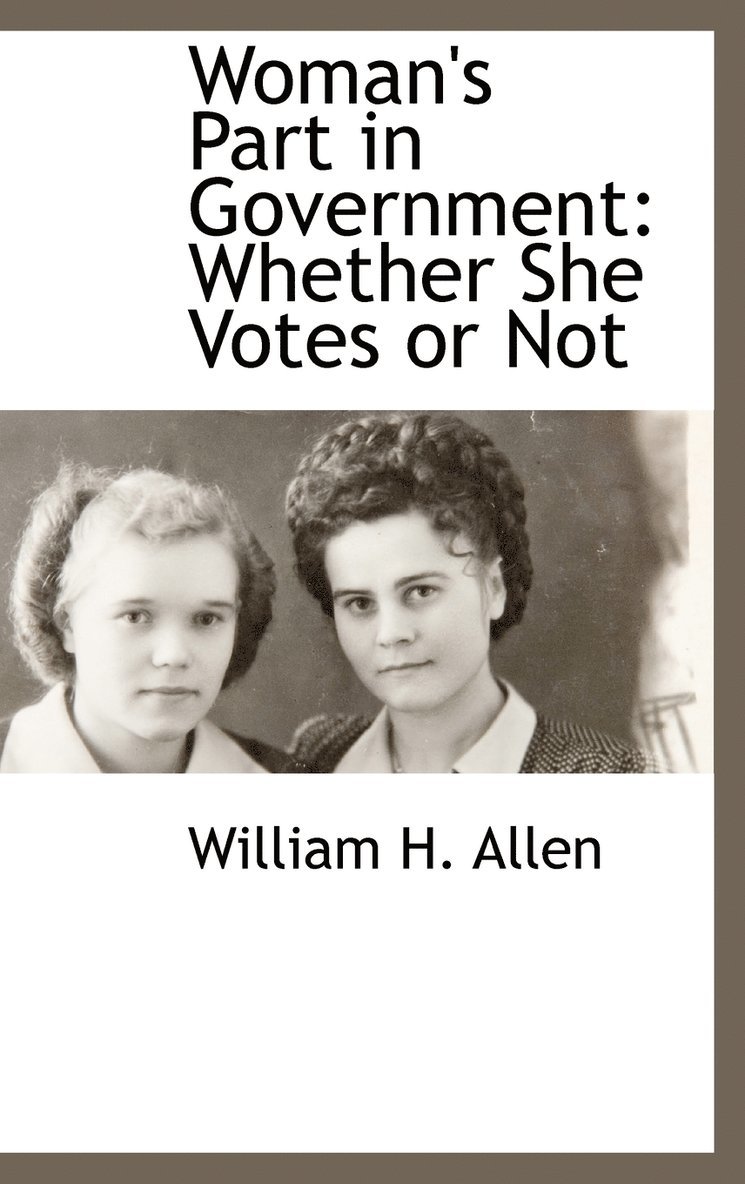 Woman's Part in Government