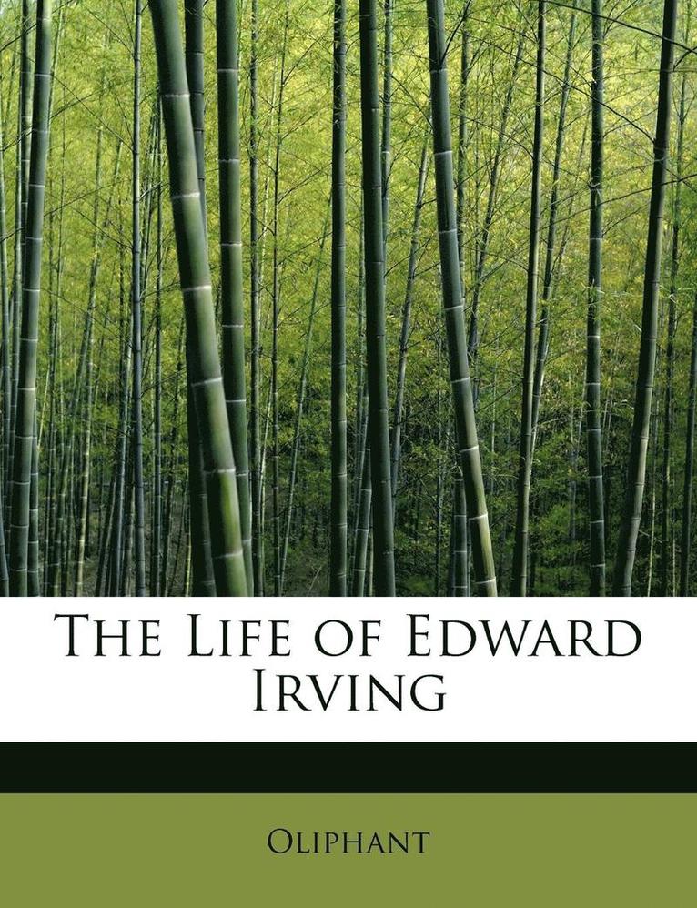 Life of Edward Irving