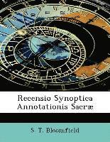 bokomslag Recensio Synoptica Annotationis Sacr