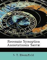 bokomslag Recensio Synoptica Annotationis Sacræ
