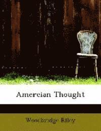 bokomslag Amercian Thought