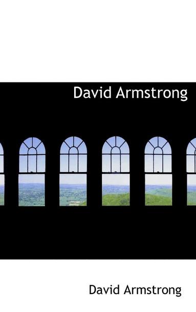 David Armstrong - David Armstrong, Inbunden