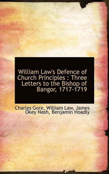 bokomslag William Law's Defence of Church Principles