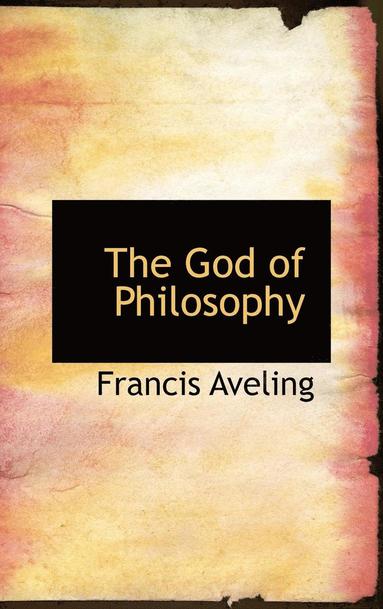 bokomslag God of Philosophy