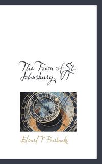 bokomslag The Town of St. Johnsbury, VT