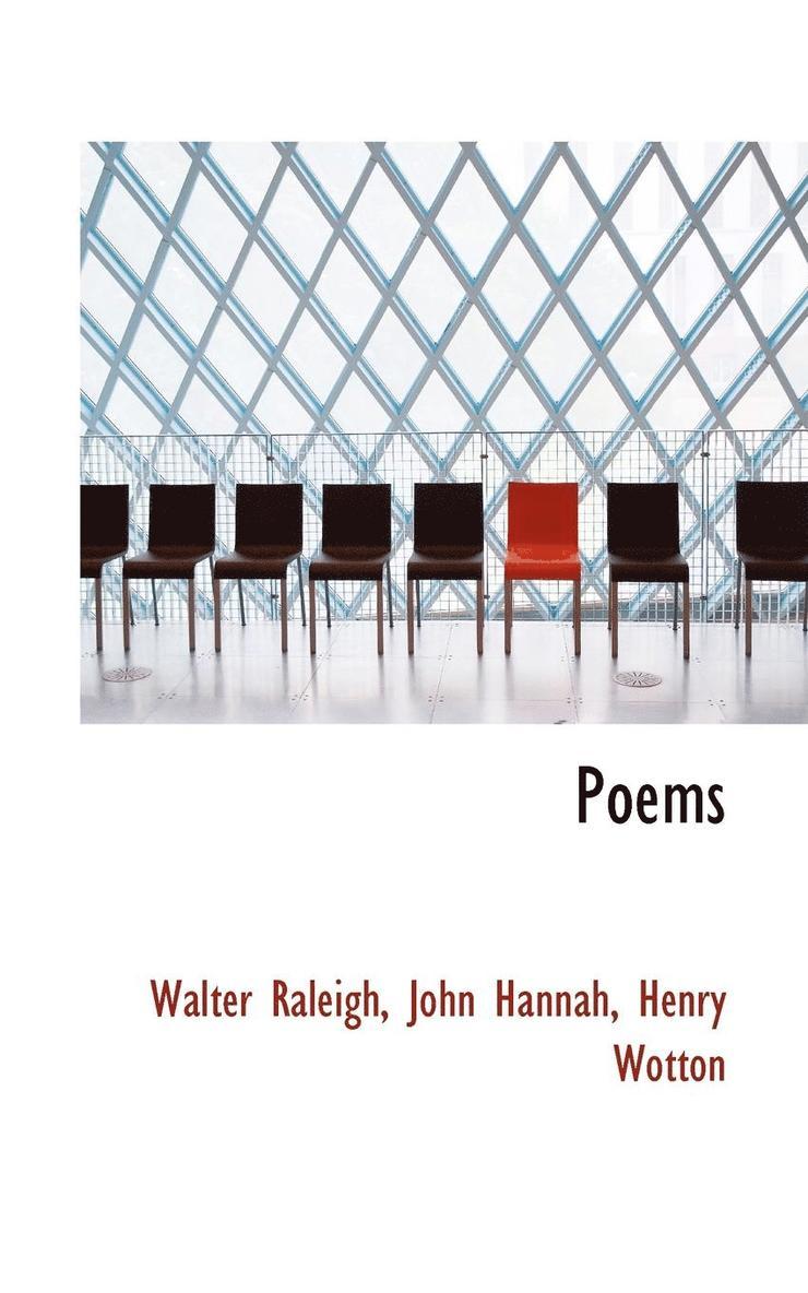 Walter Raleigh, John Hannah, Henry Wotton - Poems, Häftad