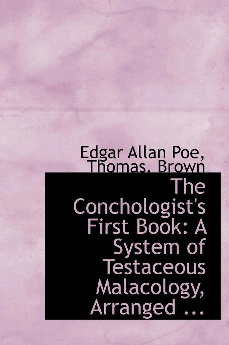 Conchologist's First Book