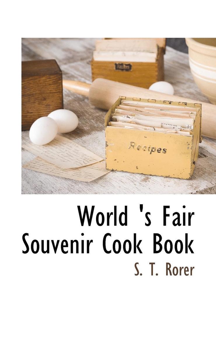 World 's Fair Souvenir Cook Book 1