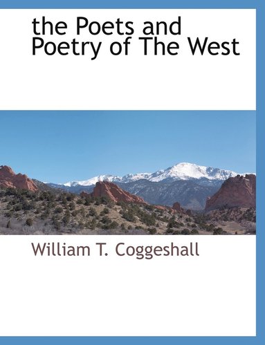 bokomslag The Poets and Poetry of The West