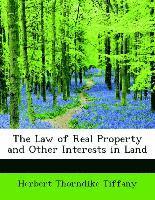 bokomslag Law of Real Property and Other Interests in Land