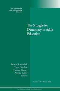 bokomslag The Struggle for Democracy in Adult Education