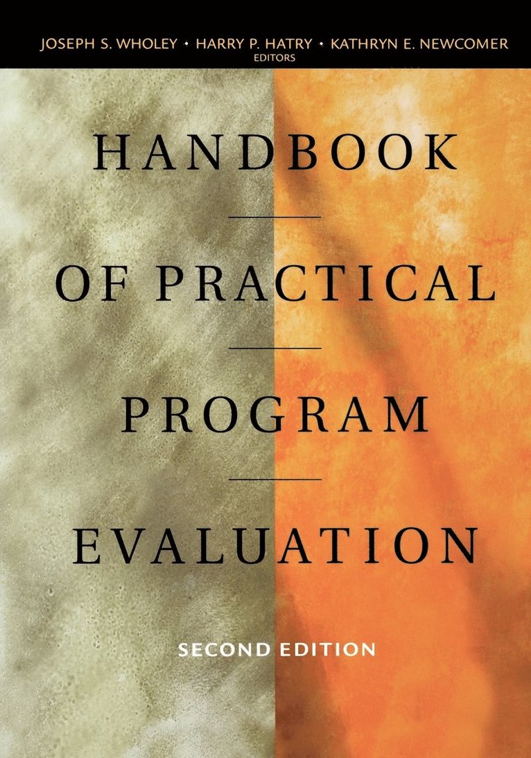 Handbook of Practical Program Evaluation 1