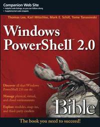 bokomslag Windows PowerShell 2.0 Bible