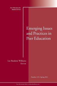 bokomslag Emerging Issues and Practices in Peer Education