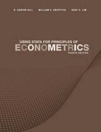 bokomslag Using Stata for Principles of Econometrics, 4th Edition