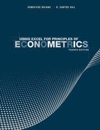 bokomslag Using Excel for Principles of Econometrics