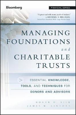 bokomslag Managing Foundations and Charitable Trusts