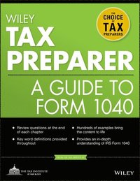 bokomslag Wiley Tax Preparer