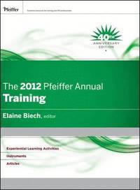 bokomslag The 2012 Pfeiffer Annual